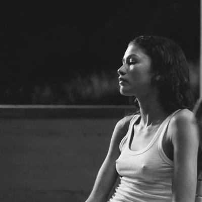 Zendaya Braless Scene from Malcolm & Marie