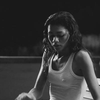 Zendaya Braless Scene from Malcolm & Marie