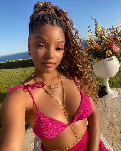 Halle Bailey's Hottest Instagram Bikini Photos