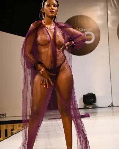 Doreen Kabareebe Exposes Boobs at Bride & Groom Expo 2022 Runway